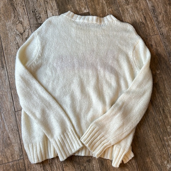 Wooden Ships Believe mohair wool blend Sweater M/L - Picture 5 of 5